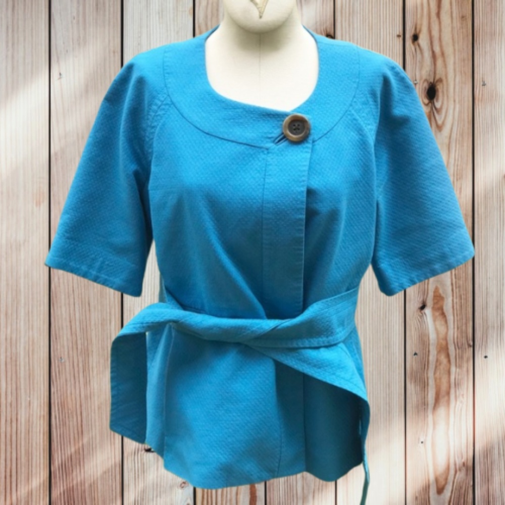 J. Crew Blue Retro Style Jacket
